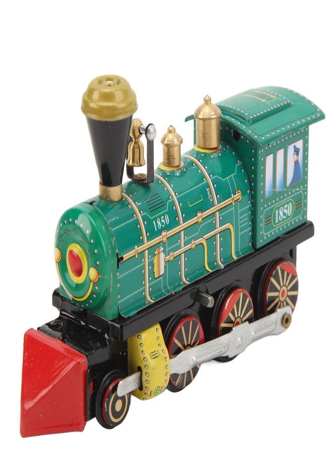 NOENNULL Wind Up Vintage Locomotive Train Retro Clockwork Spring for Collection, Xmas, Party, Birthday, Festival, Surprise, Memories - Image 1